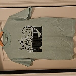 Vintage 1982 PUMA brand Vogelsinger Soccer Academy t shirt mens M